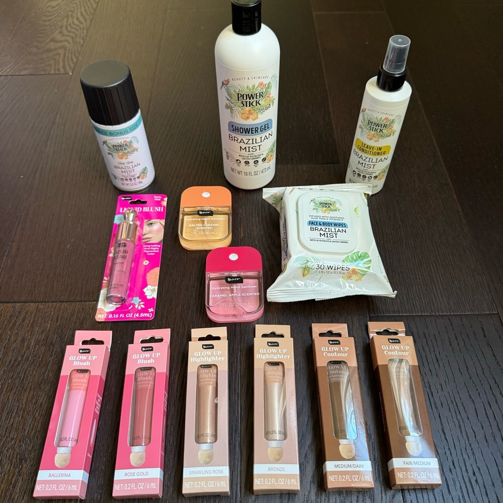 Dollar Tree Viral Hand Sanitizer Sprays, Power Stick Brazilian Mist Trio & More